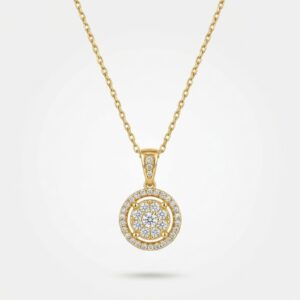 Cadena Oro 18K Y Diamantes