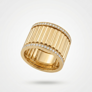 Anillo de Oro 14k Y Diamantes.