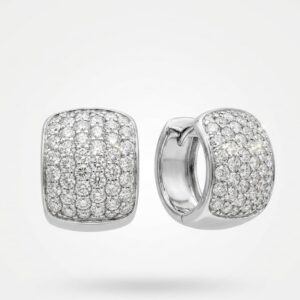 ARGOLLAS ORO BLANCO EN DIAMANTES