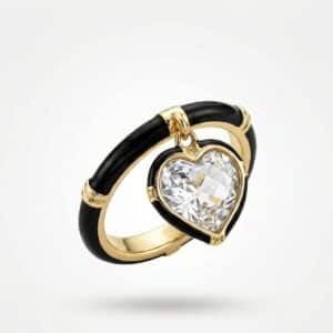 ANILLO CHARM BLACK